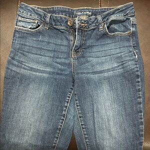 Maurices Women's Dark Blue Skinny Jeans